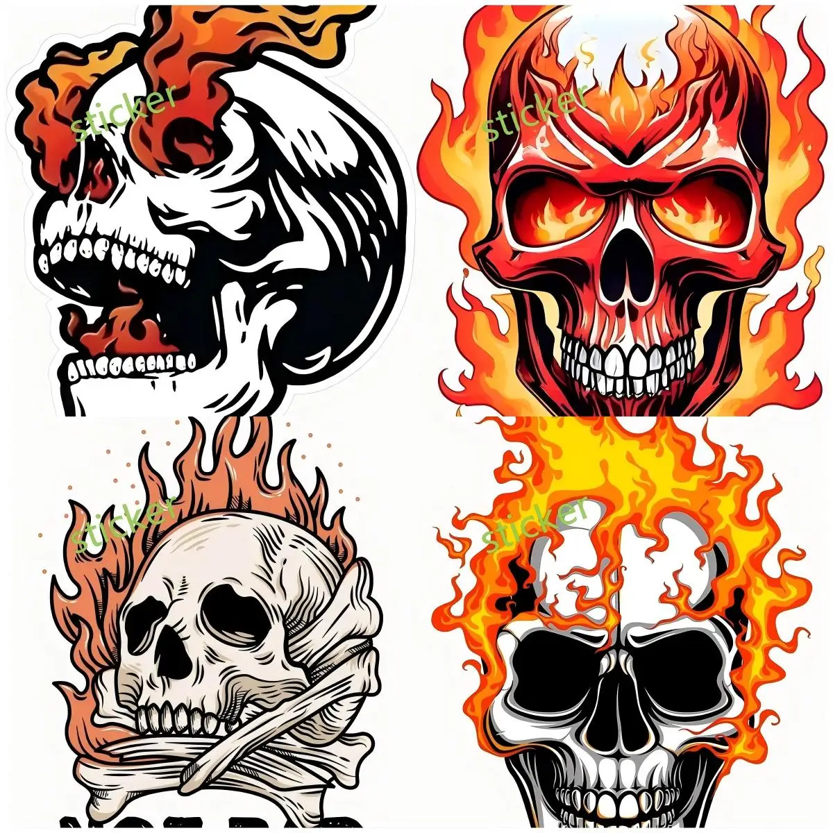 Flaming Pirate Skull Car Stickers and Decal Occlusion Scratch 3D Waterproof Scratch-Proof Bodywork Auto Decoration
Flaming Pirate Skull Car Stickers and Decal Occlusion Scratch 3D Waterproof Scratch-Proof Bodywork Auto Decoration