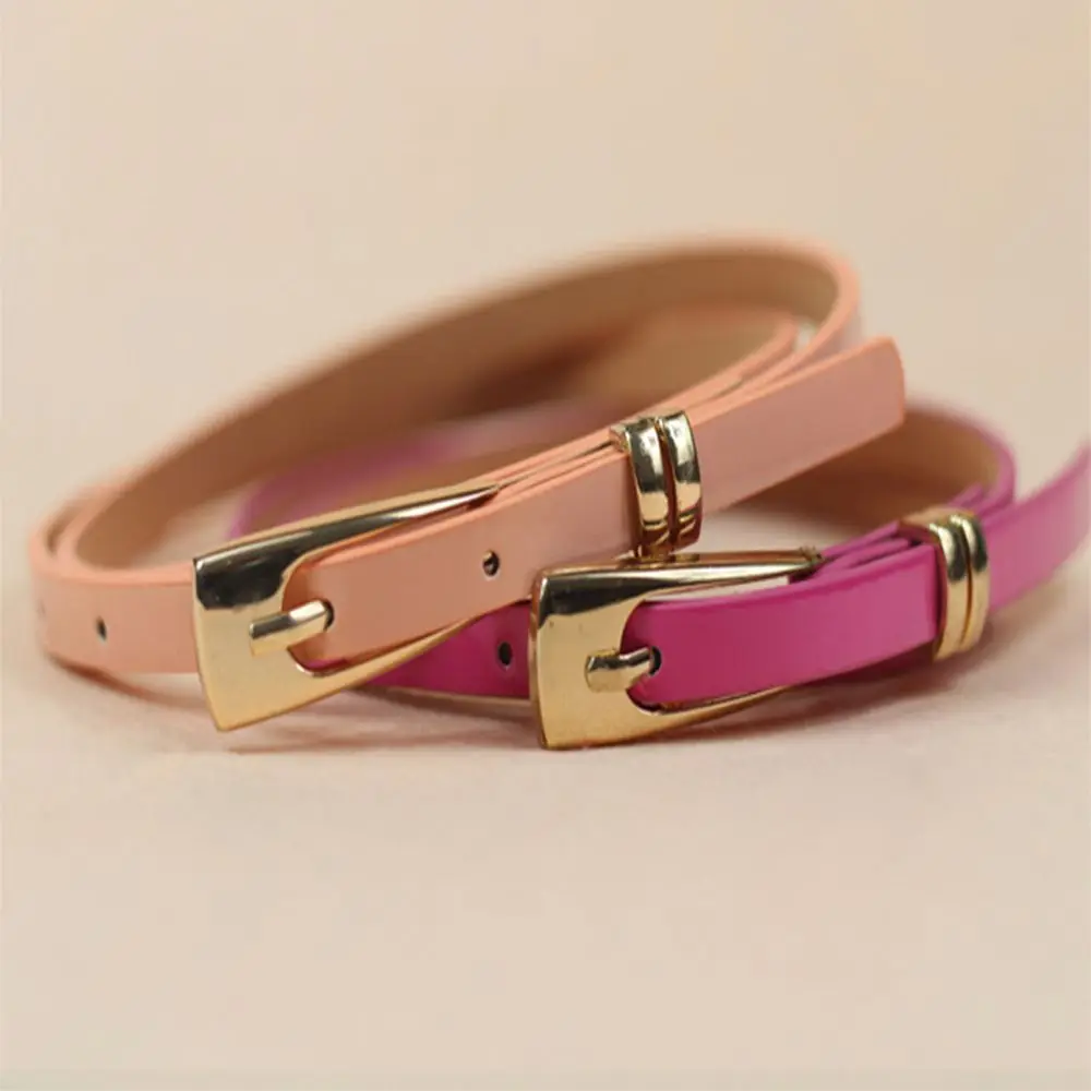 Simple Clothing Accessories Skirt Accessories Decoration Women Leather Multicolor Waistband Lady Buckle Belt Thin Waist Skinny
Simple Clothing Accessories Skirt Accessories Decoration Women Leather Multicolor Waistband Lady Buckle Belt Thin Waist Skinny