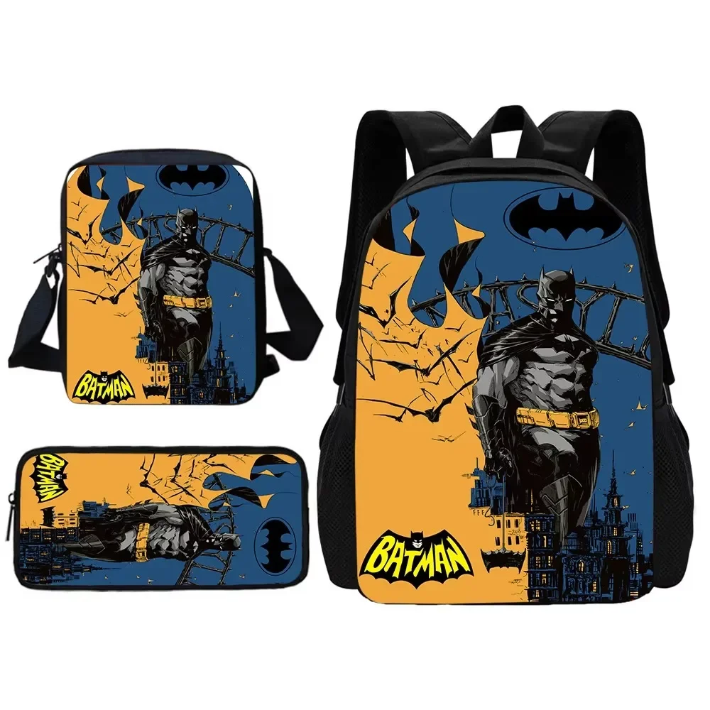 Super Hero B-BatmanS Child School Backpack With Shoulder Bag Pencil Bags School Bags for Boys Girls Best Gift
Super Hero B-BatmanS Child School Backpack With Shoulder Bag Pencil Bags School Bags for Boys Girls Best Gift