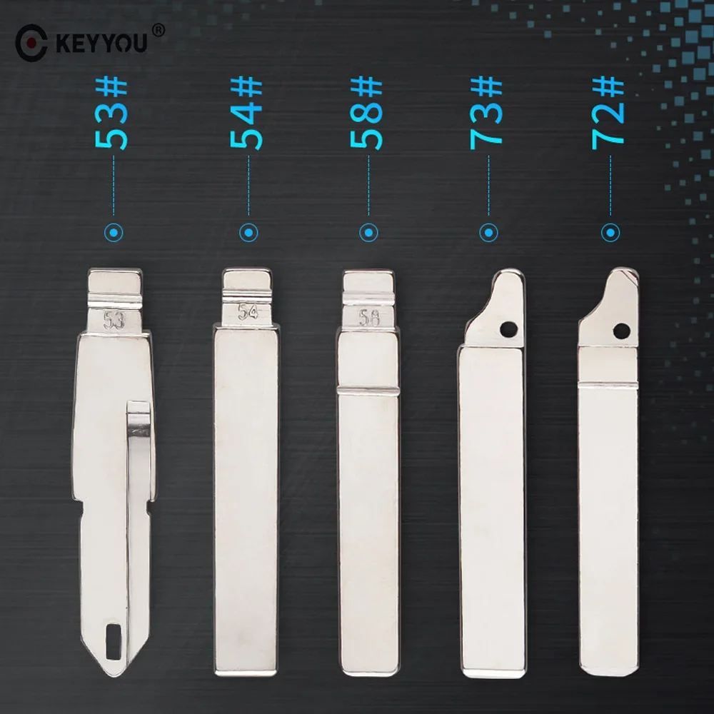 KEYYOU полотно дистанционного ключа Blank для Lada Renault Megan Dacia Clio Duster KD VAC102 VA2 HU83 #53 #54 #58 #72 #73
KEYYOU полотно дистанционного ключа Blank для Lada Renault Megan Dacia Clio Duster KD VAC102 VA2 HU83 #53 #54 #58 #72 #73