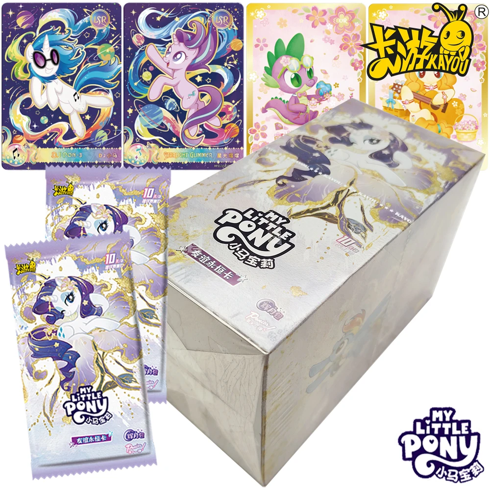 KAYOU Official My Little Pony Collection Card Gift Popular Magic Adventure Animation Exquisite Character Pattern Design Card Toy
KAYOU Official My Little Pony Collection Card Gift Popular Magic Adventure Animation Exquisite Character Pattern Design Card Toy