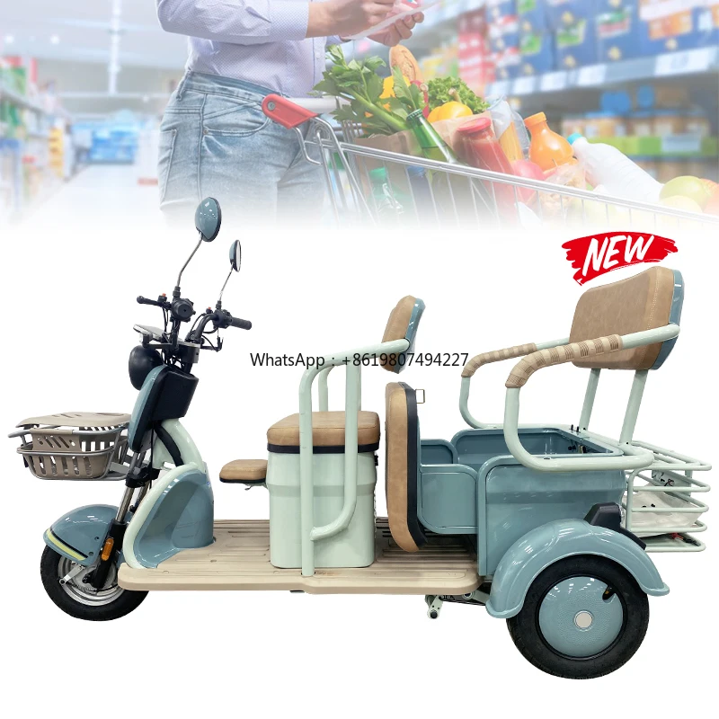 Electric Adult Passenger Electric Tricycle High Power Tricycle 3 Wheel Electric Tricycle Adult Passenger for Family
Electric Adult Passenger Electric Tricycle High Power Tricycle 3 Wheel Electric Tricycle Adult Passenger for Family