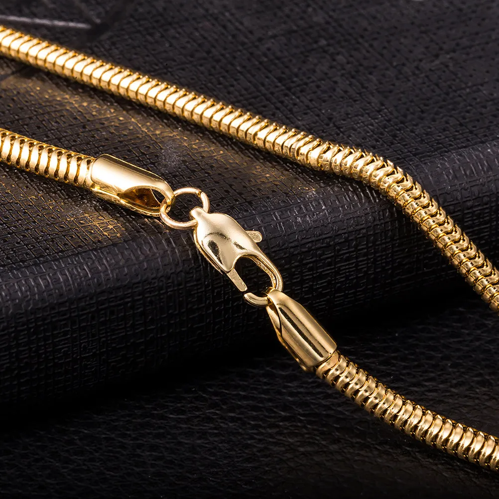 Golden Men Necklace Premium Alloy Curb Chain Classic Luxury Look Lightweight Comfortable Smooth Surface Stand Out Jewelry
Golden Men Necklace Premium Alloy Curb Chain Classic Luxury Look Lightweight Comfortable Smooth Surface Stand Out Jewelry