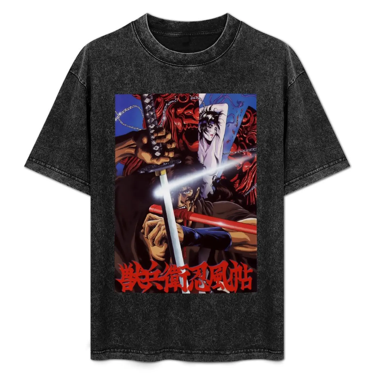 Ninja Scroll T-Shirt Graphic Print Short Sleeve T-Shirt
Ninja Scroll T-Shirt Graphic Print Short Sleeve T-Shirt
