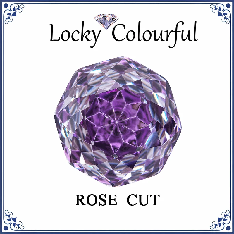 Cubic Zirconia Rose Cut Wholesale Purple Color Charms Beads for DIY Jewelry Making Earrings Bracelet Materials No Certificate
Cubic Zirconia Rose Cut Wholesale Purple Color Charms Beads for DIY Jewelry Making Earrings Bracelet Materials No Certificate