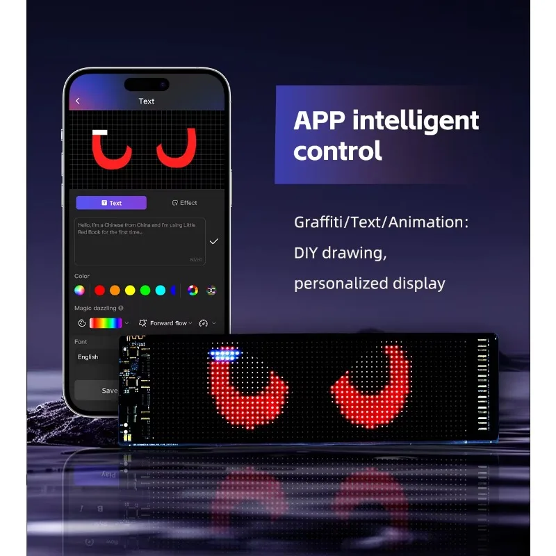 Application Control Flexible Automotive Light Emitting Diode Panel Window Display Pixel Light Emitting Diode Matrix Panel
Application Control Flexible Automotive Light Emitting Diode Panel Window Display Pixel Light Emitting Diode Matrix Panel