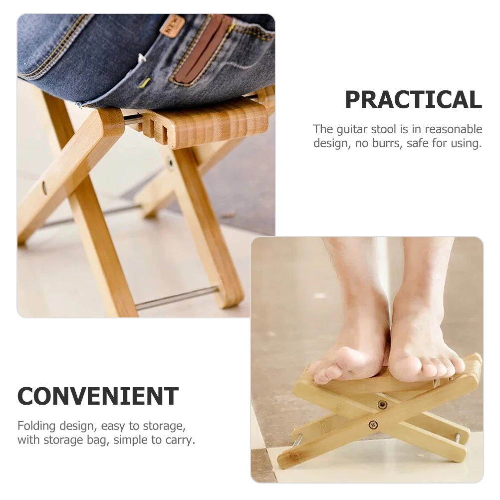 Guitar Footstool Multi-functional Folding Stand Foldable Cloth with Storage Bag
Guitar Footstool Multi-functional Folding Stand Foldable Cloth with Storage Bag