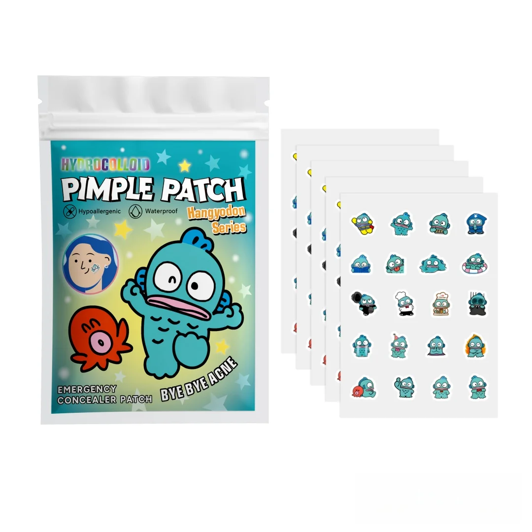 Hydrocolloid Pimple Patch 20/100pcs Cute Cartoon Design, Waterproof Invisible Blemish Cover Sticker for Face Skin Care
Hydrocolloid Pimple Patch 20/100pcs Cute Cartoon Design, Waterproof Invisible Blemish Cover Sticker for Face Skin Care