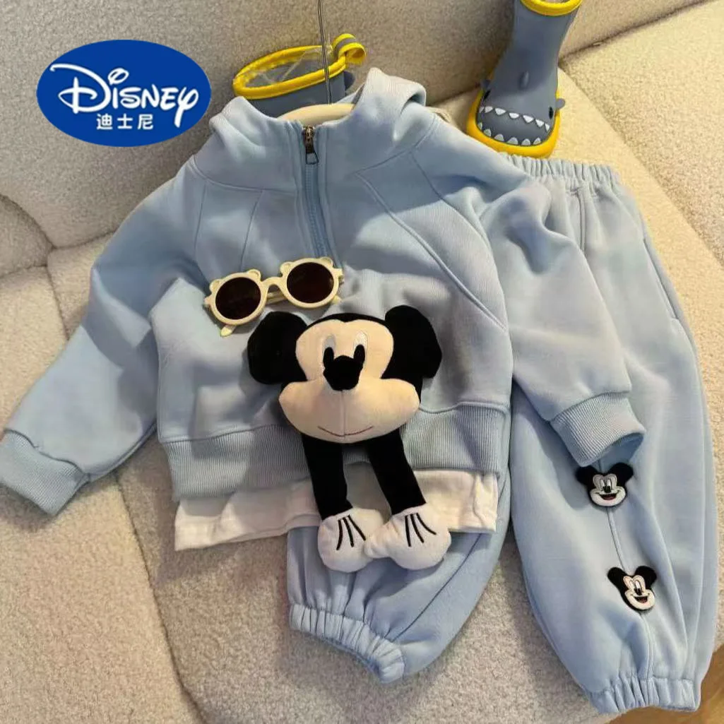 Disney 2025 Family Hoodie Set, Korean Style Fake Two-Piece Look with Mickey Mouse Print, Cute Matching Outfits for Kids
Disney 2025 Family Hoodie Set, Korean Style Fake Two-Piece Look with Mickey Mouse Print, Cute Matching Outfits for Kids