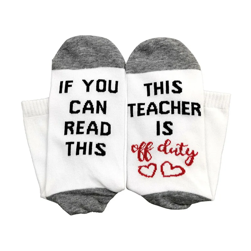 Cross-Border Nurse Socks Teacher Cotton Mid-Calf Socks with Soles Letters Nurse Is Off Duty
Cross-Border Nurse Socks Teacher Cotton Mid-Calf Socks with Soles Letters Nurse Is Off Duty
