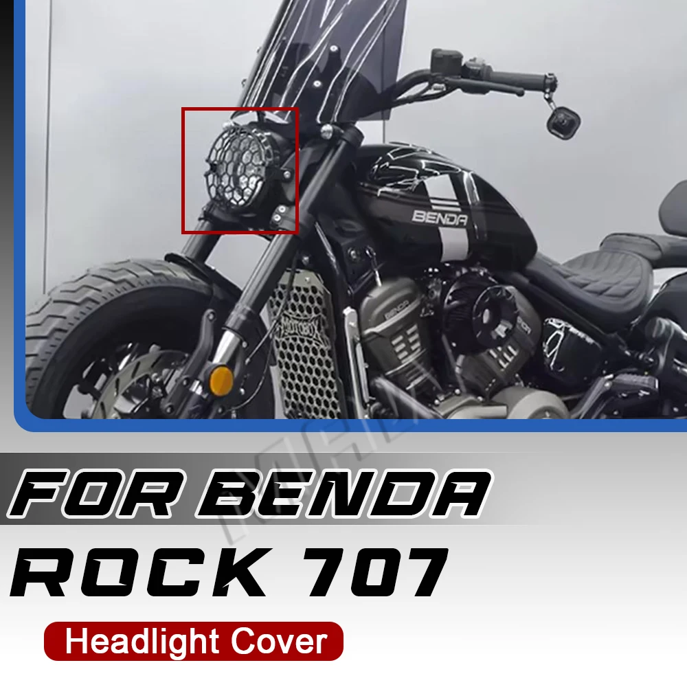 For BENDA ROCK 707 Headlight Guard Protector Cover Aluminum Alloy Grille Modified Accessories
For BENDA ROCK 707 Headlight Guard Protector Cover Aluminum Alloy Grille Modified Accessories