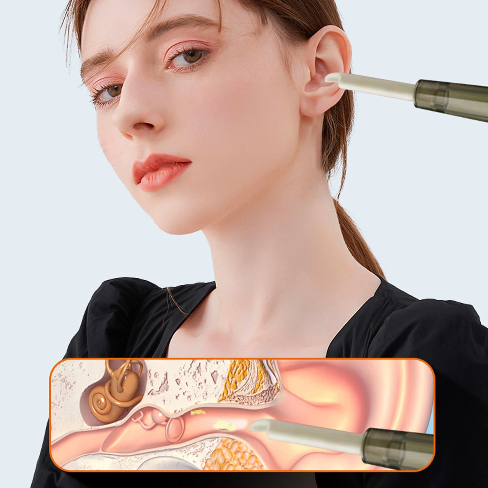 Ear Vacuum Wax Remover 3 Suction Levels Low Noise Rechargeable Detachable Ear Wax Removal Kit 5V 1A Electric Earwax Removal Tool
Ear Vacuum Wax Remover 3 Suction Levels Low Noise Rechargeable Detachable Ear Wax Removal Kit 5V 1A Electric Earwax Removal Tool