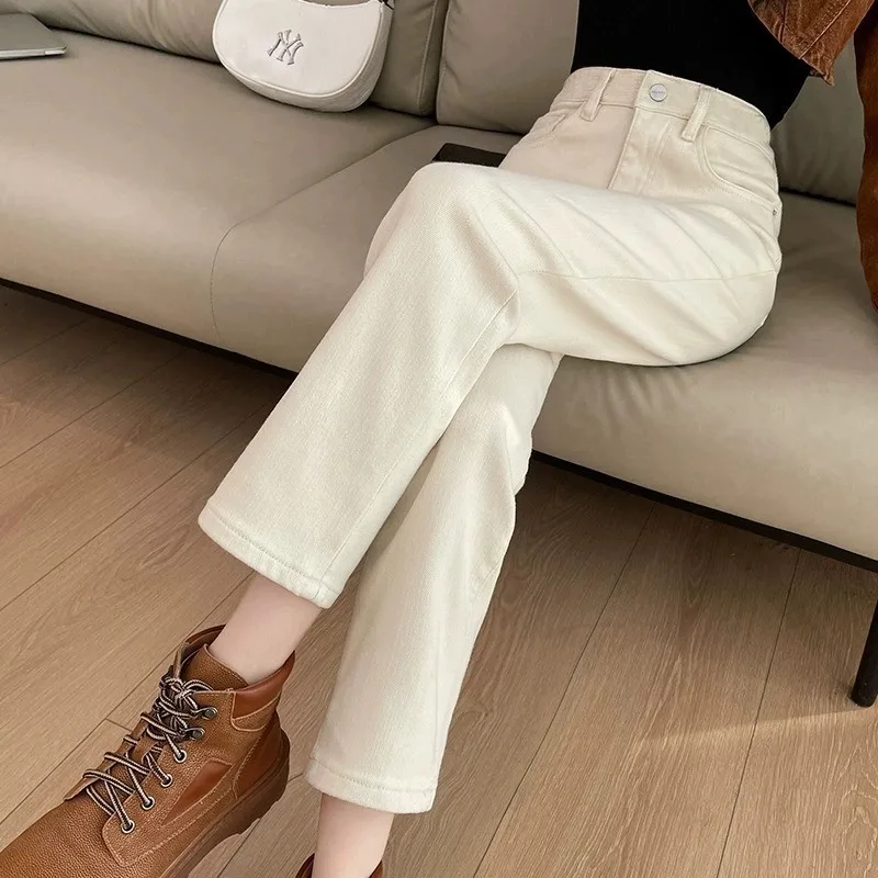 Slim Fit High Waist Straight Leg Jeans Women's Summer Thin Cotton Denim Trousers Elastic Nine Point High Waist Jeans
Slim Fit High Waist Straight Leg Jeans Women's Summer Thin Cotton Denim Trousers Elastic Nine Point High Waist Jeans