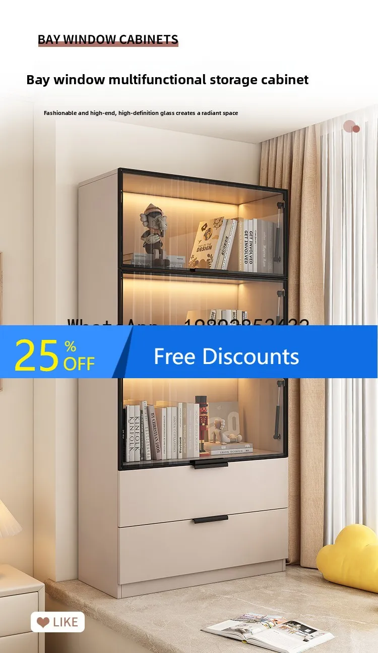 CZ Solid Wood Bay Window Cabinet Storage Cabinet Home Bedroom Storage Standing Floor Window Sill Storage Cabinet
CZ Solid Wood Bay Window Cabinet Storage Cabinet Home Bedroom Storage Standing Floor Window Sill Storage Cabinet