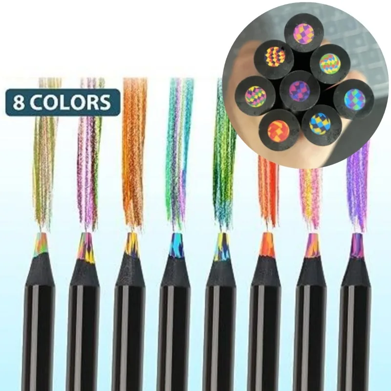8 pcs pastel 8 Colors Concentric Gradient Rainbow Pencil Crayons Colored Pencil Set kawaii stationery Art Painting Drawing
8 pcs pastel 8 Colors Concentric Gradient Rainbow Pencil Crayons Colored Pencil Set kawaii stationery Art Painting Drawing