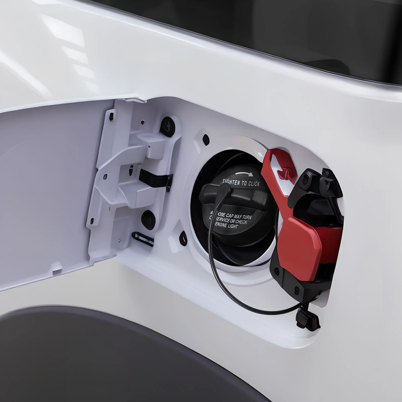 Fuel Tank Cap Replacement Strong Plastic Tight Seal For Leak Prevention Solid Color Style Car Gas Cap Filler Lid Automotive Oil 
Fuel Tank Cap Replacement Strong Plastic Tight Seal For Leak Prevention Solid Color Style Car Gas Cap Filler Lid Automotive Oil