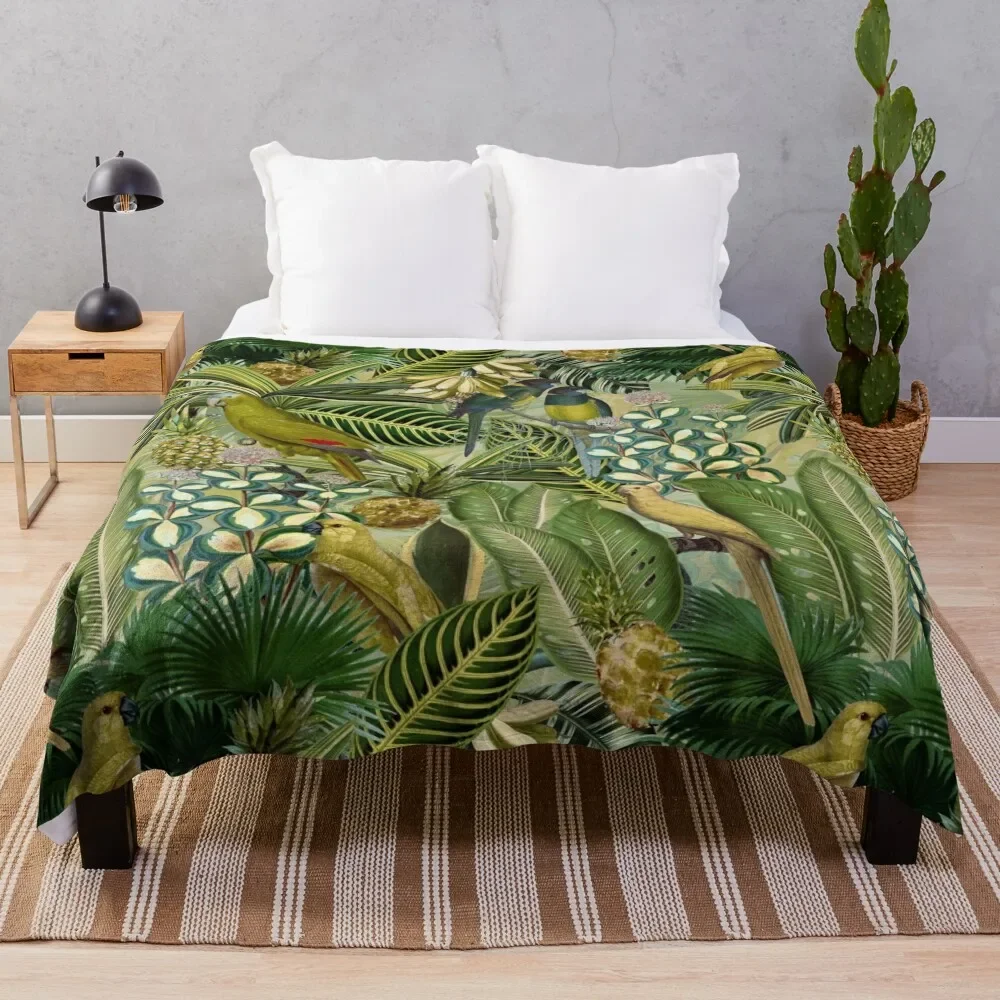 Vintage Green Tropical Bird Jungle Botanical Night Garden Nightgarden Throw Blanket Flannel Fleece Soft Warm Throw Blanket
Vintage Green Tropical Bird Jungle Botanical Night Garden Nightgarden Throw Blanket Flannel Fleece Soft Warm Throw Blanket