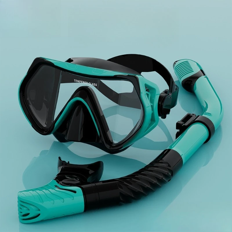 Diving Mask Snorkeling Full Dry Breathing Tube Set, Large Frame Swimming Goggles, Liquid Silicone Diving Mask
Diving Mask Snorkeling Full Dry Breathing Tube Set, Large Frame Swimming Goggles, Liquid Silicone Diving Mask