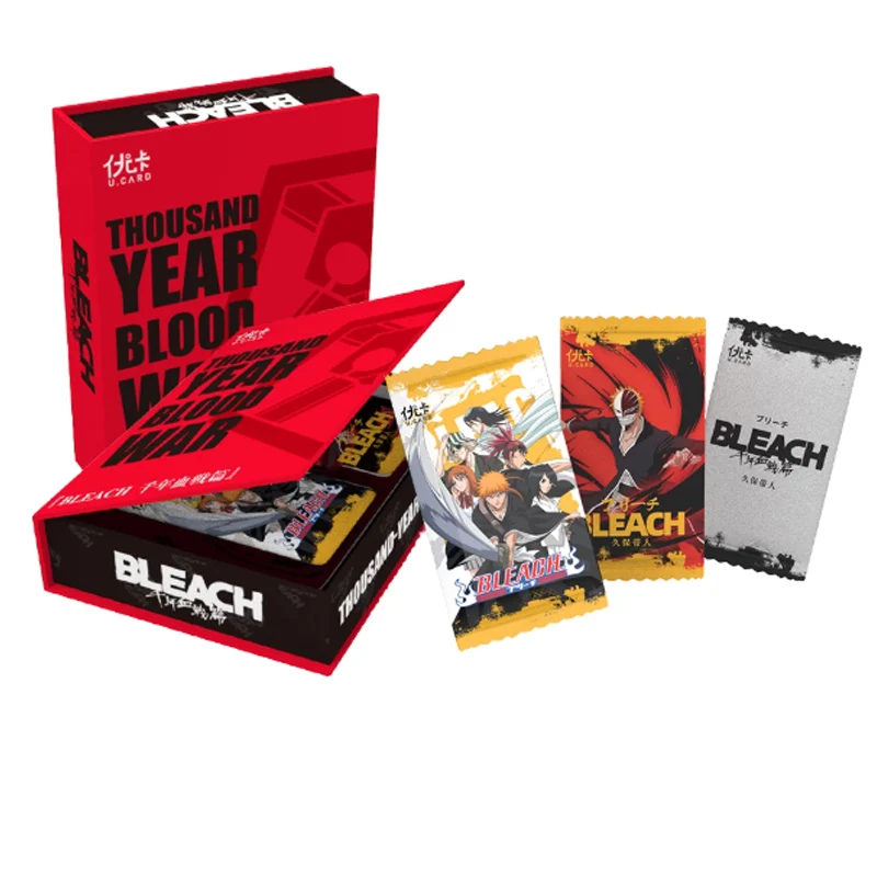 Новая карта Youka BLEACH Thousand Years Blood Collection Kurosaki Ichigo, анимационная периферийная настольная игра, игрушечная карта
Новая карта Youka BLEACH Thousand Years Blood Collection Kurosaki Ichigo, анимационная периферийная настольная игра, игрушечная карта