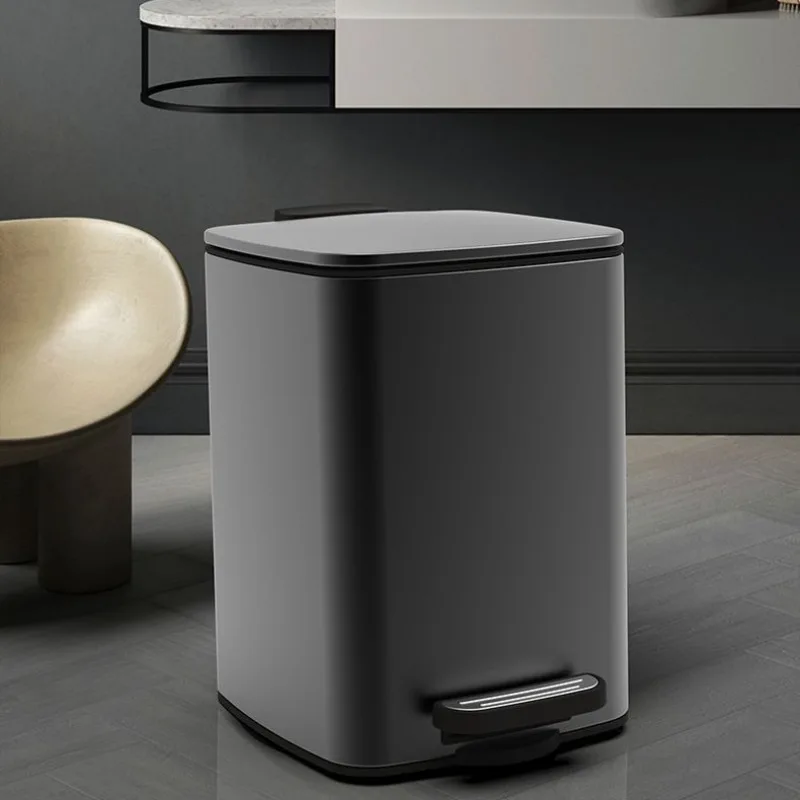 Stainless Steel Waste Bins Lidded Wastebasket Anti Odor Trash Can Kitchen Garbage Cube Rectangular Bucket House Cleaning Tools
Stainless Steel Waste Bins Lidded Wastebasket Anti Odor Trash Can Kitchen Garbage Cube Rectangular Bucket House Cleaning Tools