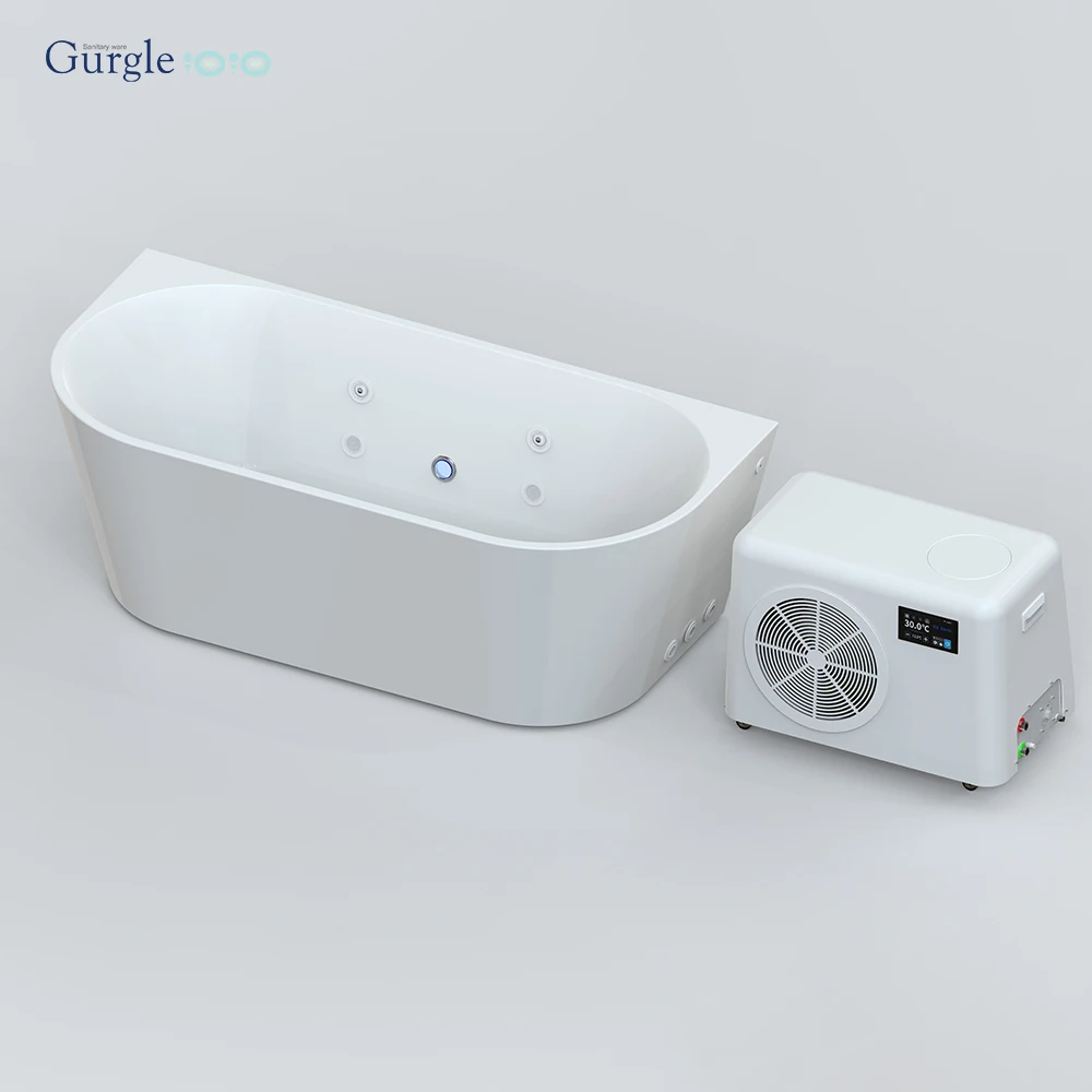 Односторонняя акриловая отдельно стоящая ледяная ванна с холодным погружением на стене со светодиодной подсветкой и фильтром для охладителя
Односторонняя акриловая отдельно стоящая ледяная ванна с холодным погружением на стене со светодиодной подсветкой и фильтром для охладителя