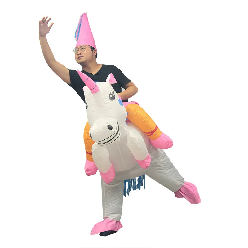 Inflatable Unicorn Funny Costume Doll Shape Costume Props Party Costume
Inflatable Unicorn Funny Costume Doll Shape Costume Props Party Costume