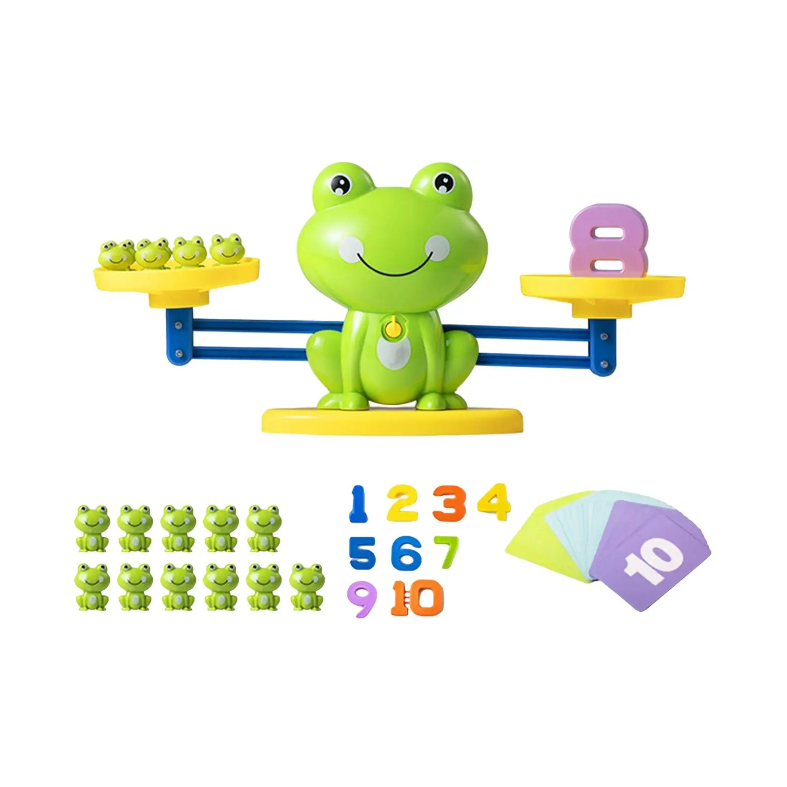 Montessori Balance Math Game Number Counting Toy Matching Game