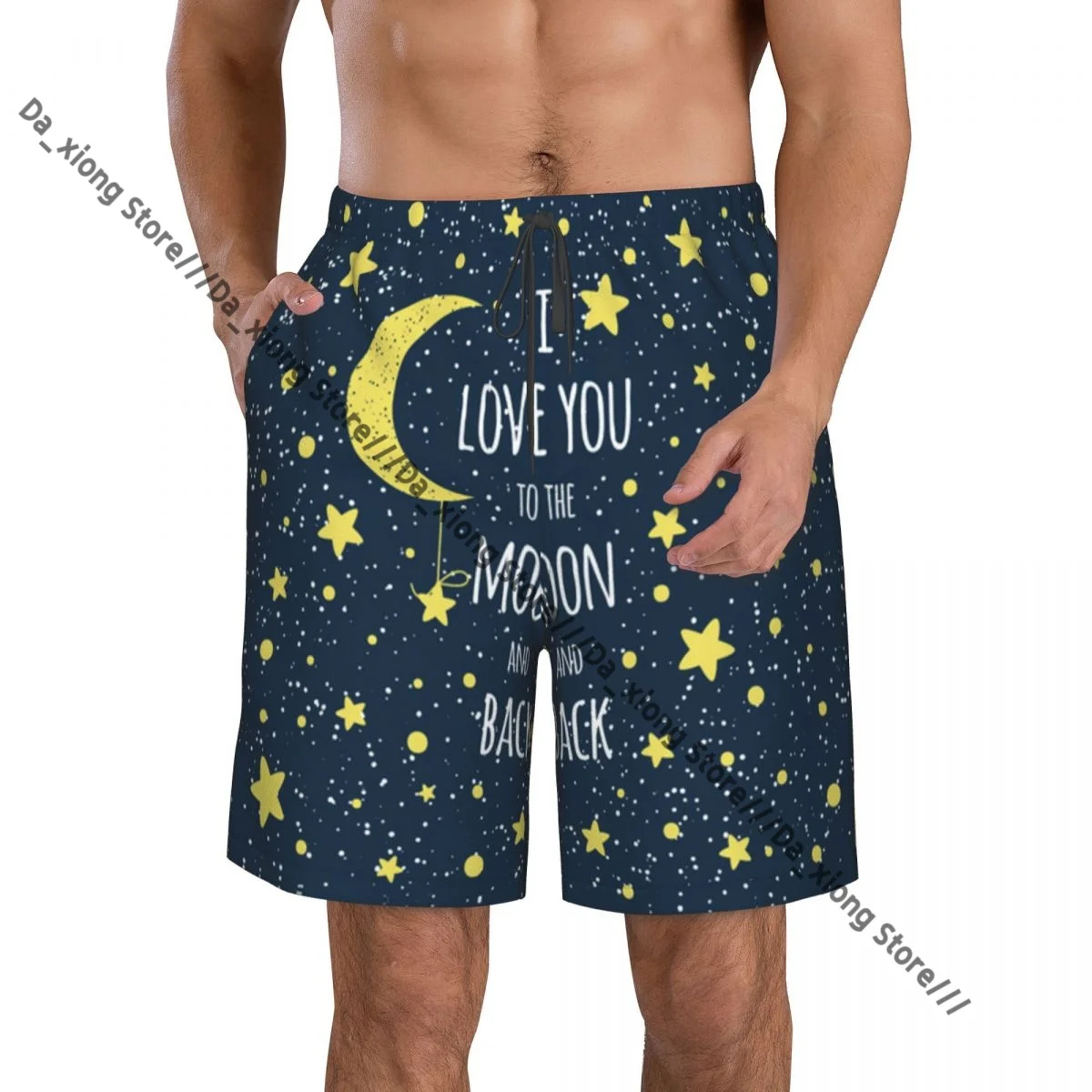 Man Swimwear I Love You To The Moon Moon Sky Swim Shorts Trunks Beach Board Shorts Swimming Swimsuits
Man Swimwear I Love You To The Moon Moon Sky Swim Shorts Trunks Beach Board Shorts Swimming Swimsuits