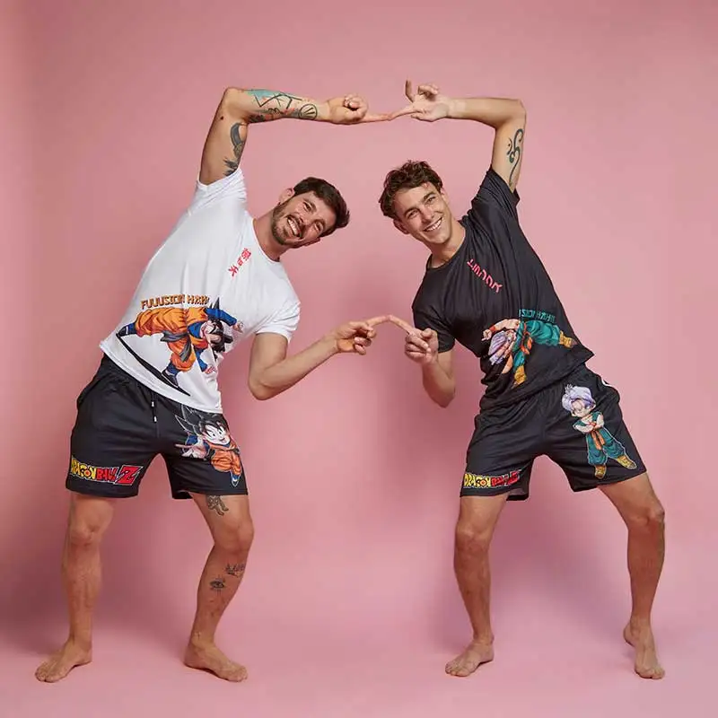 Japanese Anime Dragon Ball Z Sun Wutian and Tranx3D T-shirt Bandai Anime IP Children's/men's and Women's Role-playing Casual Top
Japanese Anime Dragon Ball Z Sun Wutian and Tranx3D T-shirt Bandai Anime IP Children's/men's and Women's Role-playing Casual Top