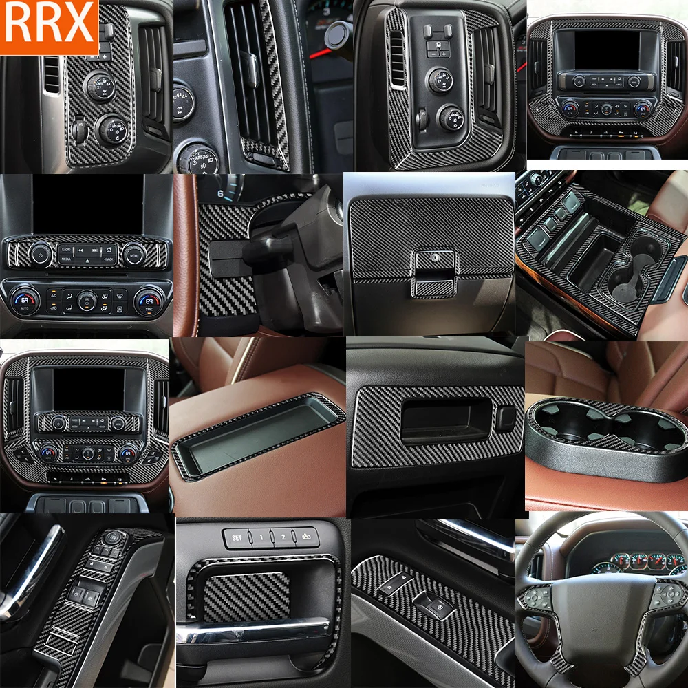 For Chevrolet Silverado For GMC Sierra 1500 2014-2018 Carbon Fiber Sticker Gear Shift Lift Air Outlet Door Handle Car inside
For Chevrolet Silverado For GMC Sierra 1500 2014-2018 Carbon Fiber Sticker Gear Shift Lift Air Outlet Door Handle Car inside
