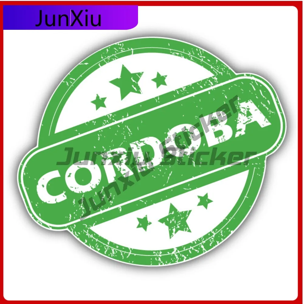 Cordoba City Argentina Creative Sticker Stamp Car Decal Bumper Stickers Cool Style Car Use For Laptop Vehicle Exterior Decora
Cordoba City Argentina Creative Sticker Stamp Car Decal Bumper Stickers Cool Style Car Use For Laptop Vehicle Exterior Decora