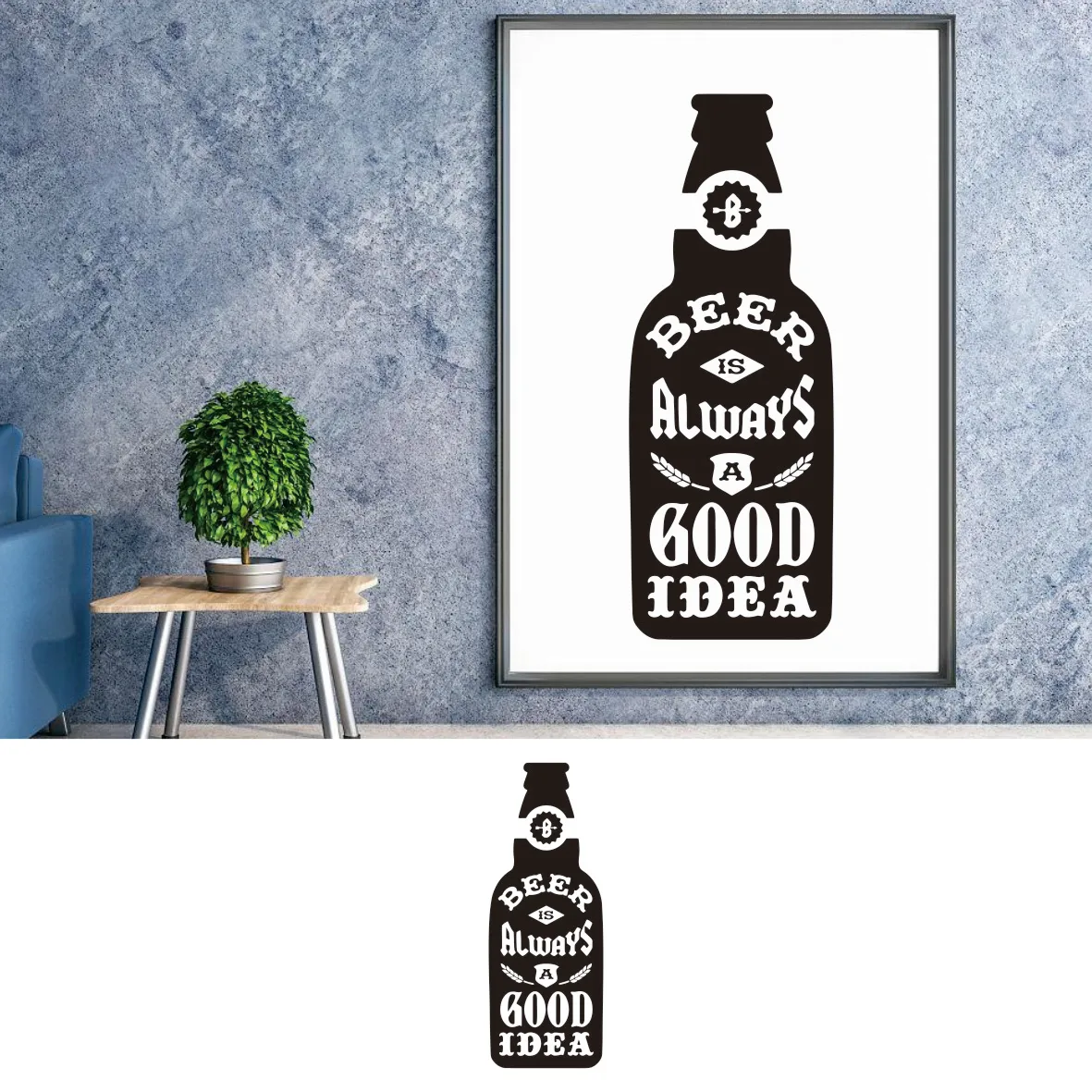 Beer Bottle Vinyl Wall Decal Quote Saying Bar Pub Wall Stickers Beer Wall Decor Bar Decoration Mural Removable Wallpaper
Beer Bottle Vinyl Wall Decal Quote Saying Bar Pub Wall Stickers Beer Wall Decor Bar Decoration Mural Removable Wallpaper