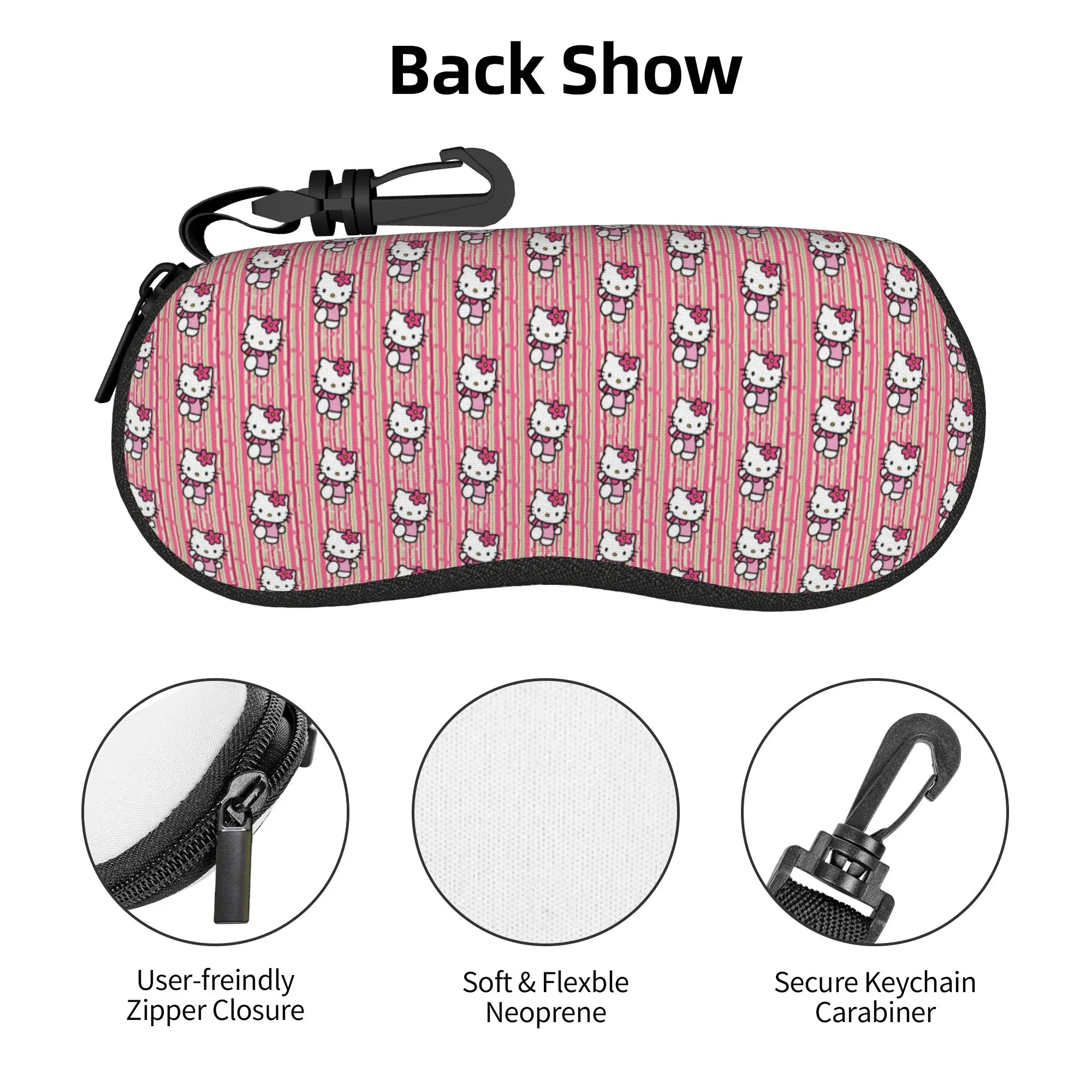 Hello Kitty Pink Flower Anime Shell Eyeglasses Protector Cases Cool Sunglass Case Japan Cartoon Glasses Pouch
Hello Kitty Pink Flower Anime Shell Eyeglasses Protector Cases Cool Sunglass Case Japan Cartoon Glasses Pouch