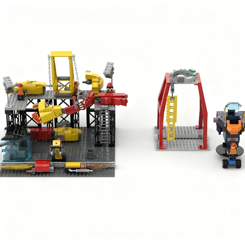 NEW 583PCS MOC Creative Model Mech Factory DIY Assembly Building Blocks Display Birthday Gift Collectible Decoration Building
NEW 583PCS MOC Creative Model Mech Factory DIY Assembly Building Blocks Display Birthday Gift Collectible Decoration Building