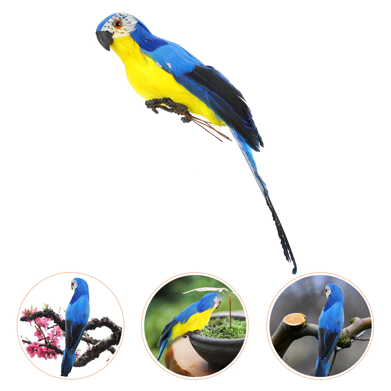 Artificial Bird Decor Simulation Parrot Home Wedding Plant Craft Durable High Quality Outdoor Indoor nament
Artificial Bird Decor Simulation Parrot Home Wedding Plant Craft Durable High Quality Outdoor Indoor nament