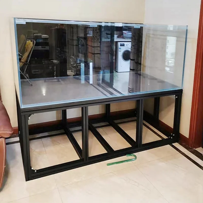 LANGLE Manufacturer Direct Supply Fish Tank Rack As Per Drawing Designed Aquarium Fish Tank Stand Aluminum Profile Frame
LANGLE Manufacturer Direct Supply Fish Tank Rack As Per Drawing Designed Aquarium Fish Tank Stand Aluminum Profile Frame