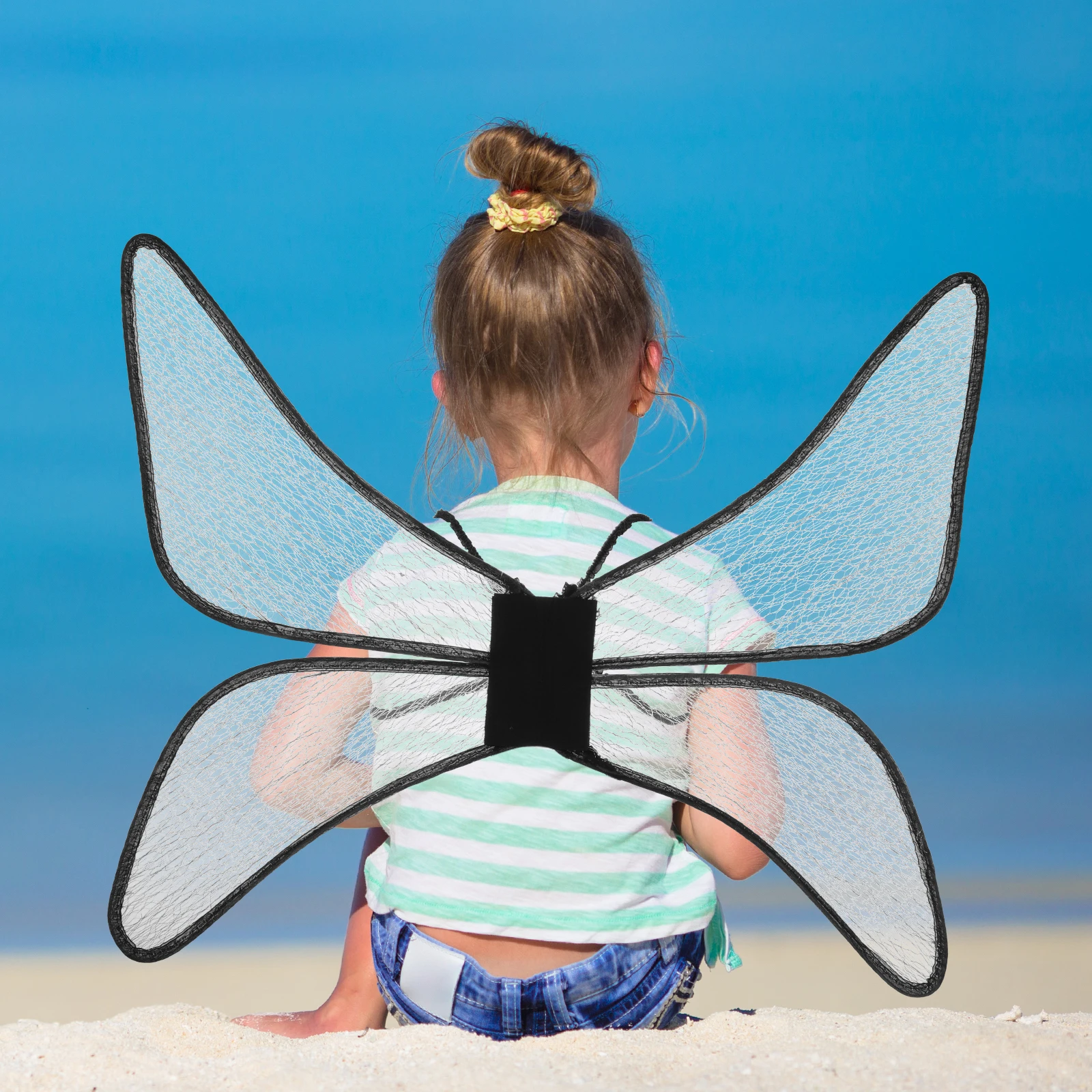 Butterfly Wing Props 4 Leaves Black Flame Silver Thread Fairy Wings Kids Party Supplies Costume Accessories Stage Performance
Butterfly Wing Props 4 Leaves Black Flame Silver Thread Fairy Wings Kids Party Supplies Costume Accessories Stage Performance
