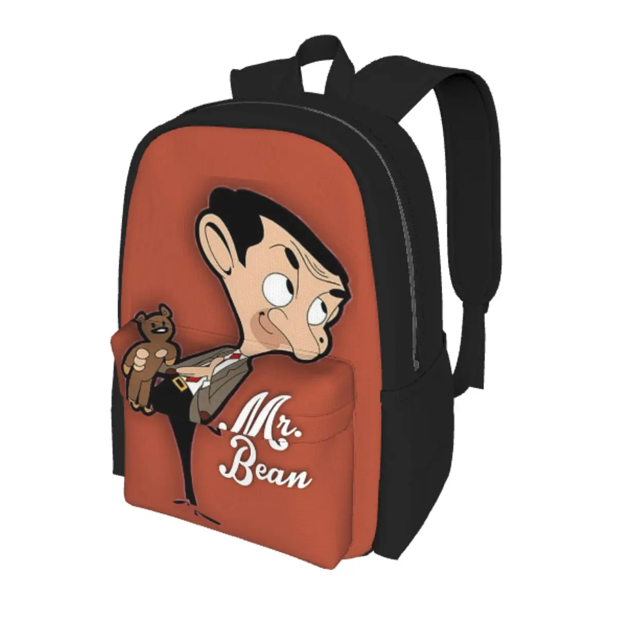 Mr. Bean Cartoon Student Backpack School Bag Hiking Travel Daypack for Boys Girls Bookbag Shoulder Bags
Mr. Bean Cartoon Student Backpack School Bag Hiking Travel Daypack for Boys Girls Bookbag Shoulder Bags