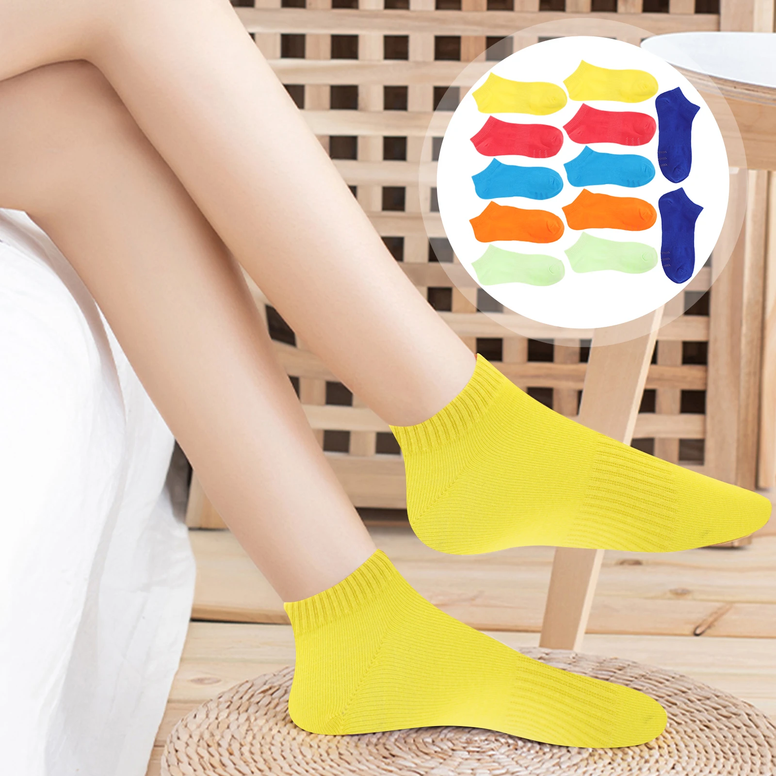 6 Pairs Low Top Socks Cotton Breathable Elastic Ankle Socks for Women Men Reusable Washable Durable Short Cut
6 Pairs Low Top Socks Cotton Breathable Elastic Ankle Socks for Women Men Reusable Washable Durable Short Cut