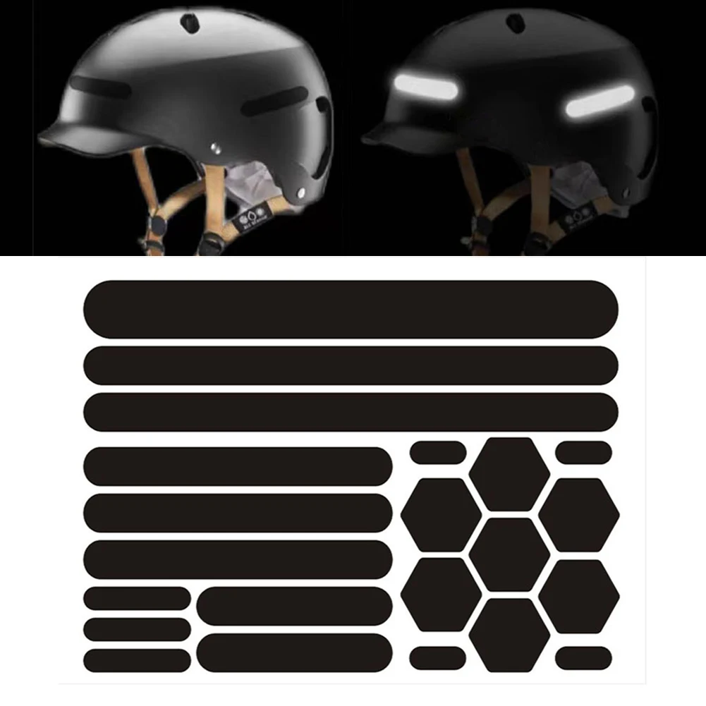 Black Reflective Stickers Motorcycle Sticker Reflective Gear Bikes Reflective Tape For Bike Scooter Cycling Helmet Accessories
Black Reflective Stickers Motorcycle Sticker Reflective Gear Bikes Reflective Tape For Bike Scooter Cycling Helmet Accessories