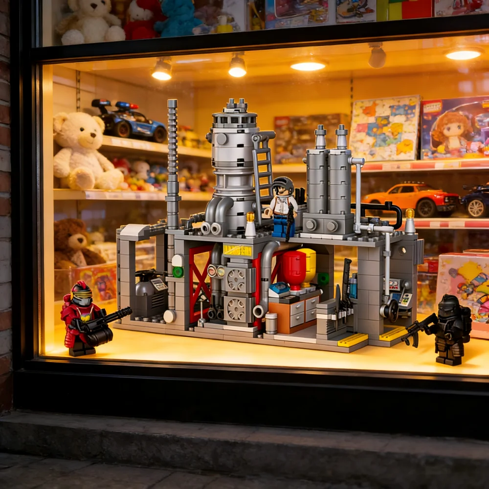 Набор строительных блоков на тему Дельта-форс Второй мировой войны: модель поля битвы из 479 деталей, детальный коллекционный набор для взрослых геймеров и энтузиастов.
Набор строительных блоков на тему Дельта-форс Второй мировой войны: модель поля битвы из 479 деталей, детальный коллекционный набор для взрослых геймеров и энтузиастов.