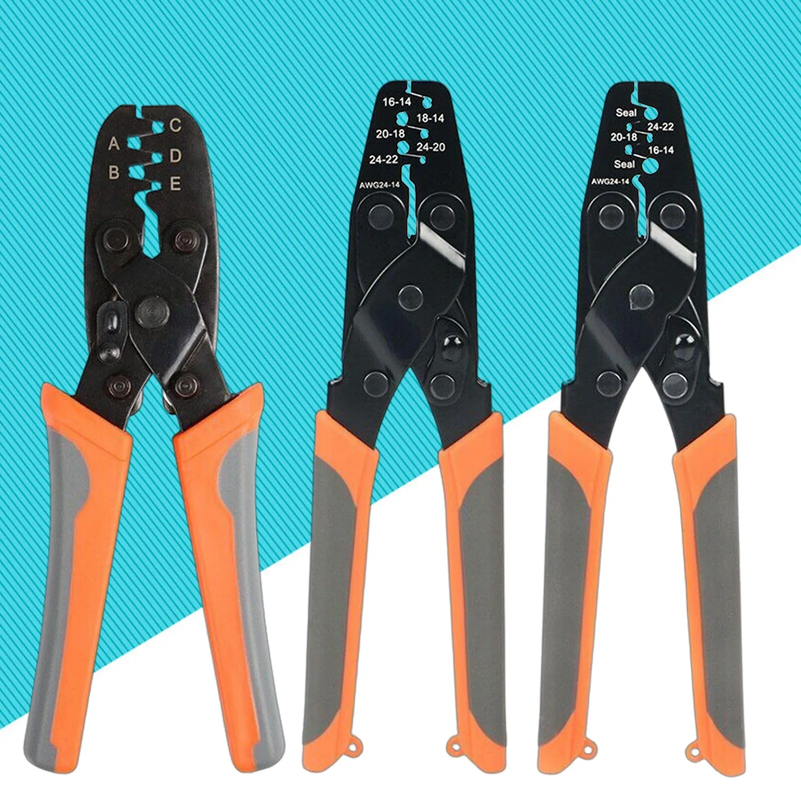 Non Insulated Open Barrel Terminal Crimp Tool - Wire Crimper IWS-1424A/IWC-1424B
Non Insulated Open Barrel Terminal Crimp Tool - Wire Crimper IWS-1424A/IWC-1424B
