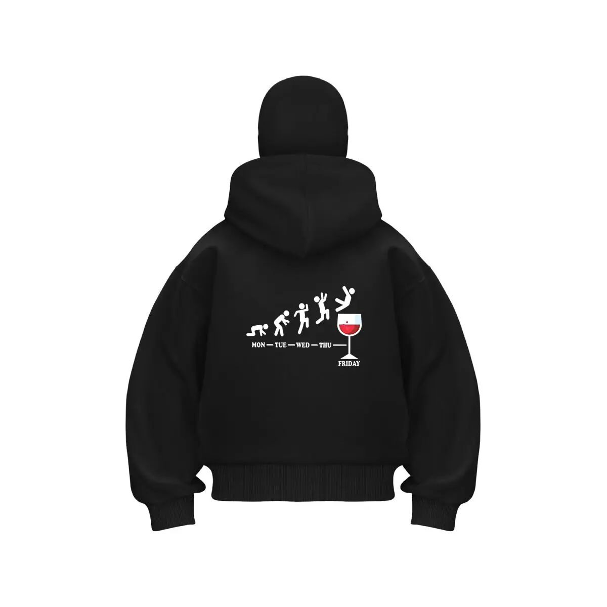 Wine Days Weekly Routine Humor Men's Double Hood Balaclava Zip Hoodie Winter Warm
Wine Days Weekly Routine Humor Men's Double Hood Balaclava Zip Hoodie Winter Warm