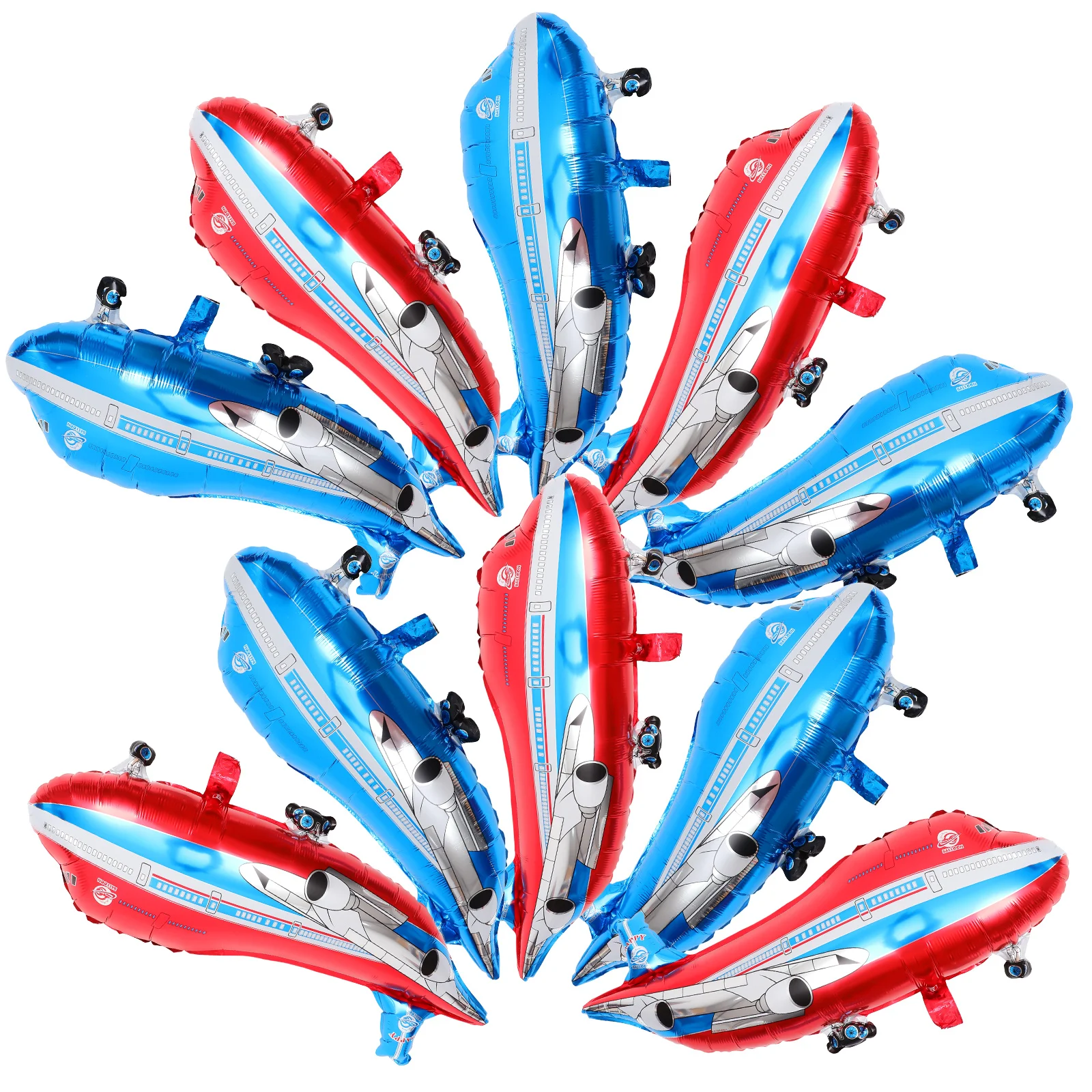10pcs Aluminum Foil Balloons Airplane Shaped Party Decorations for Birthday Baby Shower Supplies Reusable Kids Toys
10pcs Aluminum Foil Balloons Airplane Shaped Party Decorations for Birthday Baby Shower Supplies Reusable Kids Toys