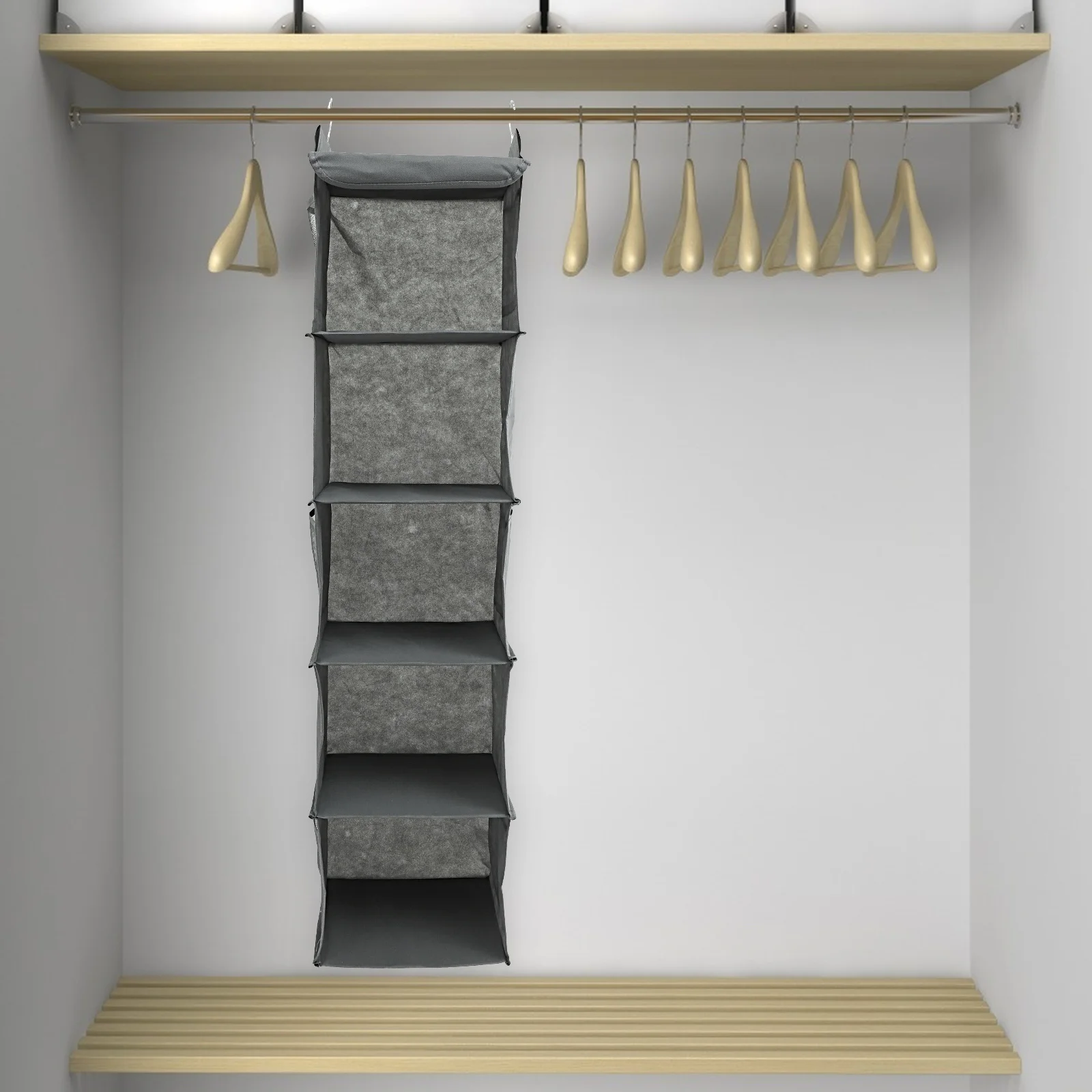 Wardrobe Clothes Organizer with Multiple Layers Heavy-Duty Non-Woven Fabric Closet Organizing -Saving Foldable
Wardrobe Clothes Organizer with Multiple Layers Heavy-Duty Non-Woven Fabric Closet Organizing -Saving Foldable