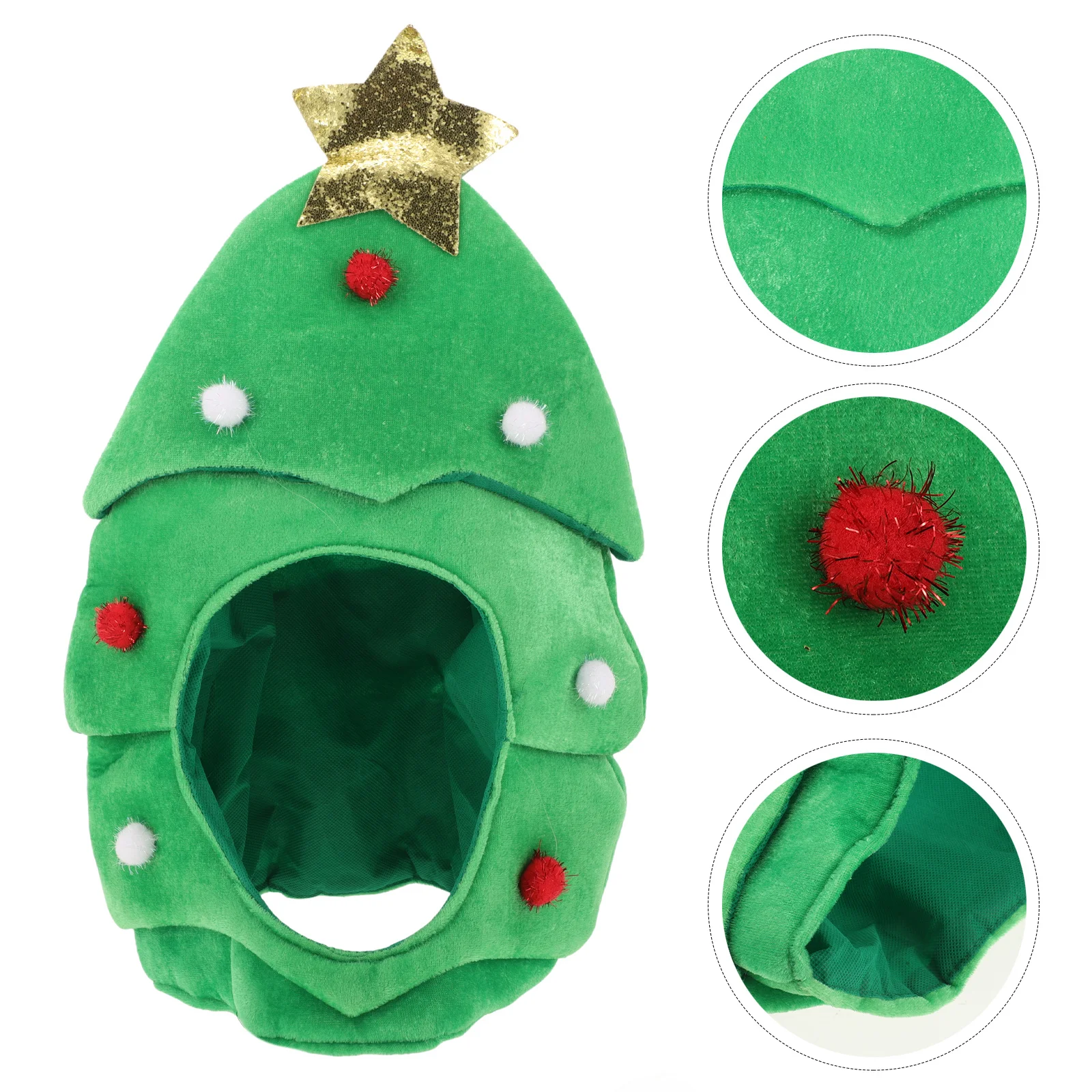 Xmas Tree Hat Holiday Party Favor Festive Costume Accessory Lightweight Portable Christmas Headband Glitter Joyful Celebration
Xmas Tree Hat Holiday Party Favor Festive Costume Accessory Lightweight Portable Christmas Headband Glitter Joyful Celebration