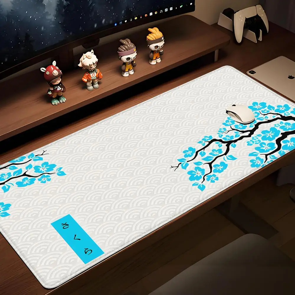 Japan Cherry Blossom Mouse Pad Laptops Gaming Deskmat White and Blue Sakura Anime Office Carpet Gamer Computer TableMat HYBXAXC
Japan Cherry Blossom Mouse Pad Laptops Gaming Deskmat White and Blue Sakura Anime Office Carpet Gamer Computer TableMat HYBXAXC