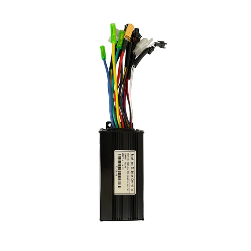 Controller Three Mode Brushless Controller 24V/36/48V E-Bike Sine Wave 26A 500/750W SM
Controller Three Mode Brushless Controller 24V/36/48V E-Bike Sine Wave 26A 500/750W SM
