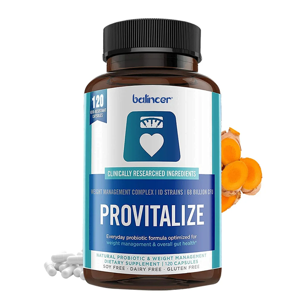 Provitalize Capsules - Women Probiotics + Moringa, Weight Management, Immune Health & Gut Health Support, 30/60/120 Caps
Provitalize Capsules - Women Probiotics + Moringa, Weight Management, Immune Health & Gut Health Support, 30/60/120 Caps