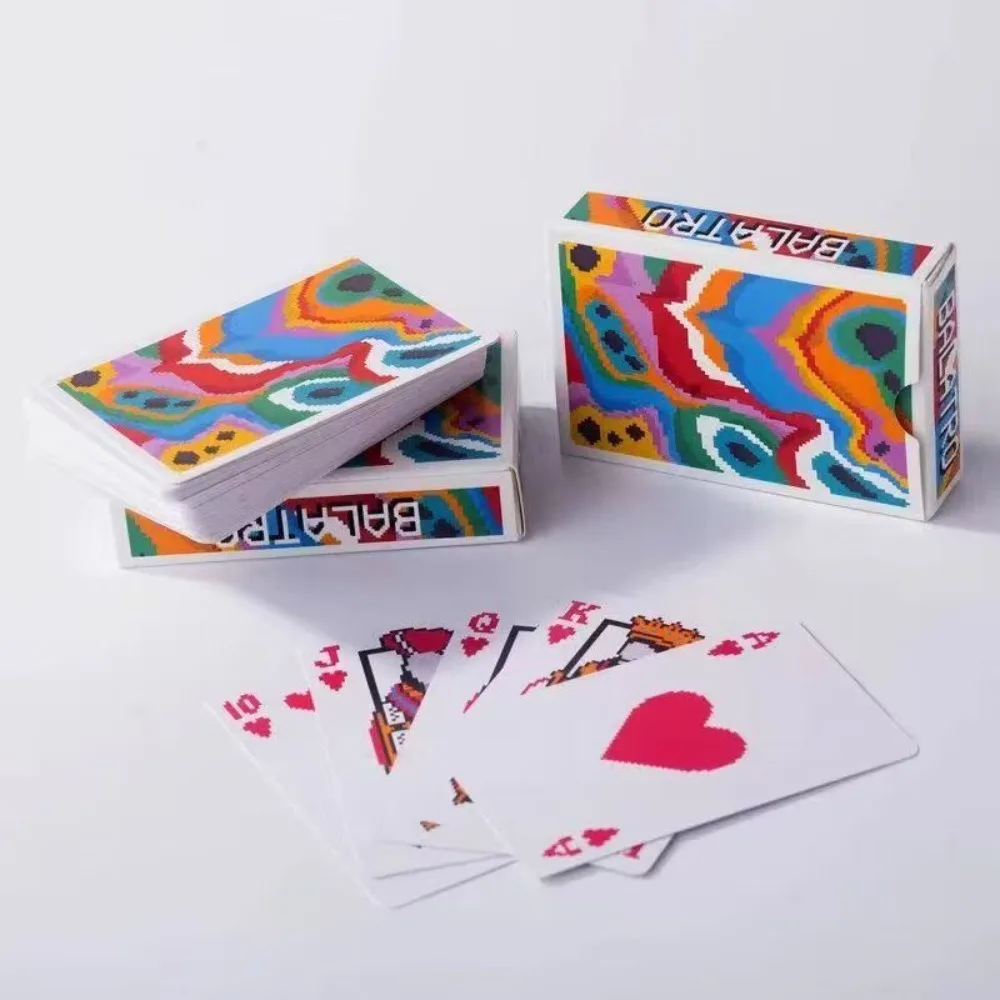 Balatro Pixel Art 54 Pcs Playing Cards - Retro 8-Bit Poker Deck 9*6cm for Gamers & Collectors - Unique Joker Designs
Balatro Pixel Art 54 Pcs Playing Cards - Retro 8-Bit Poker Deck 9*6cm for Gamers & Collectors - Unique Joker Designs